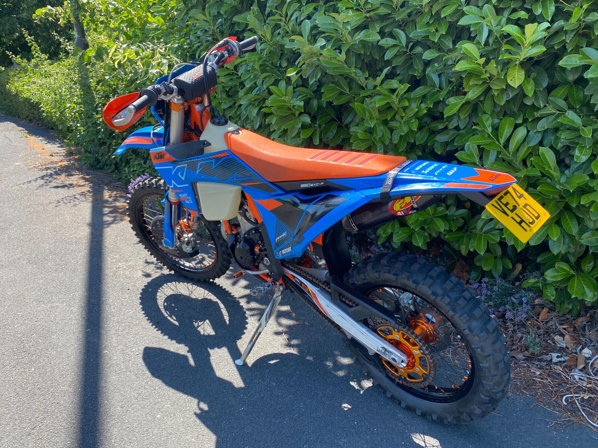 SOLD 2025 74 Reg KTM 350 SIX DAYS X-Ring